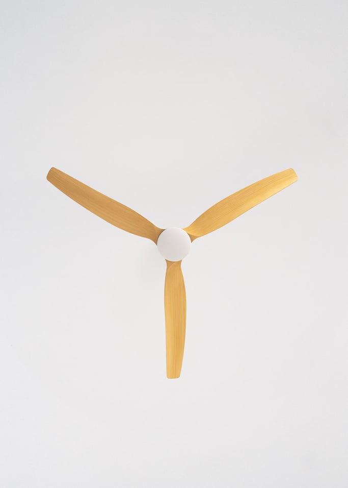 WIND CALM - Quiet 40W ceiling fan with technical ABS blades various sizes, gallery image 6