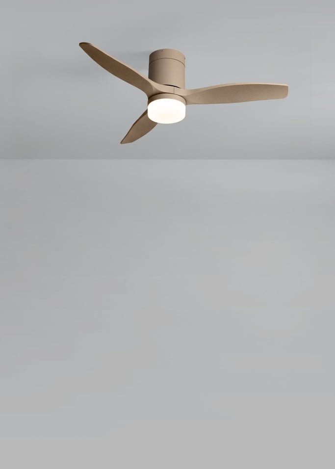 WIND CALM - Quiet 40W ceiling fan with technical ABS blades various sizes, gallery image 2