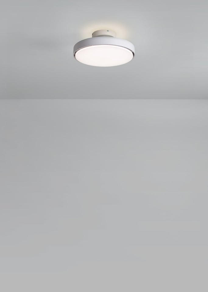 WIND CLEAR BLADELESS - 56W silent bladeless ceiling fan Ø50 cm with LED light in the body and lamp light, gallery image 2