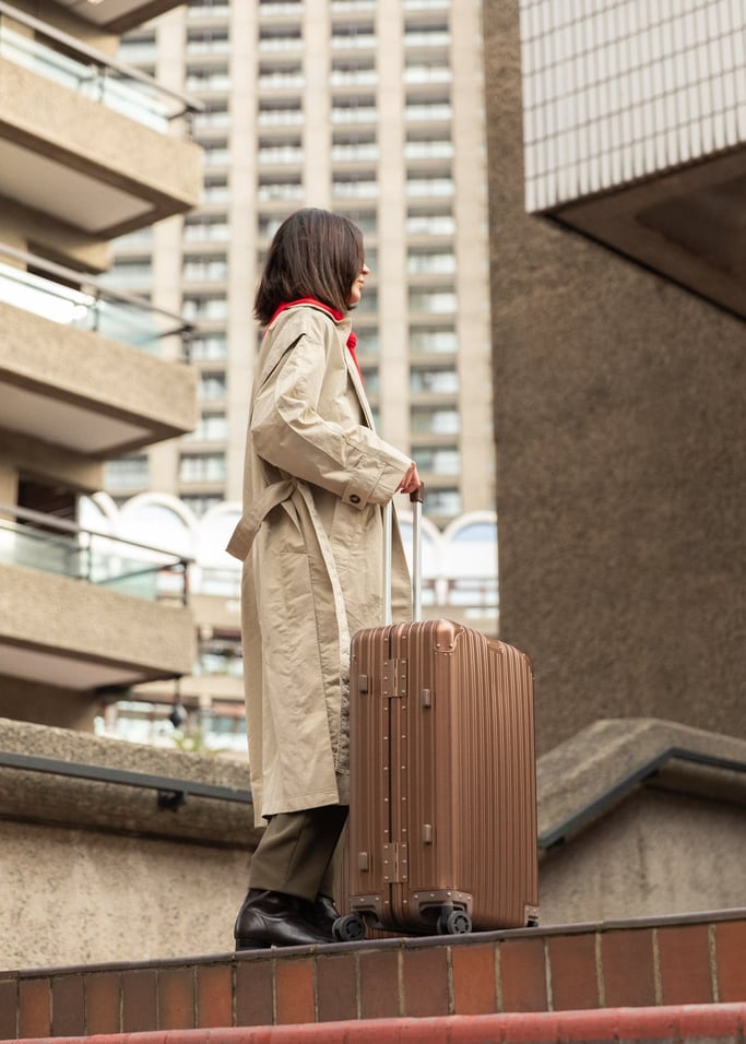 LUGGAGE ALUMINIUM - Aluminium hard-shell suitcase with TSA lock and multidirectional wheels, gallery image 1