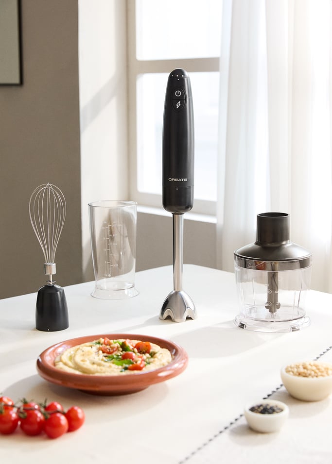 FULLMIX RETRO - 1000W Multifunction Hand Blender with Accessories, gallery image 1