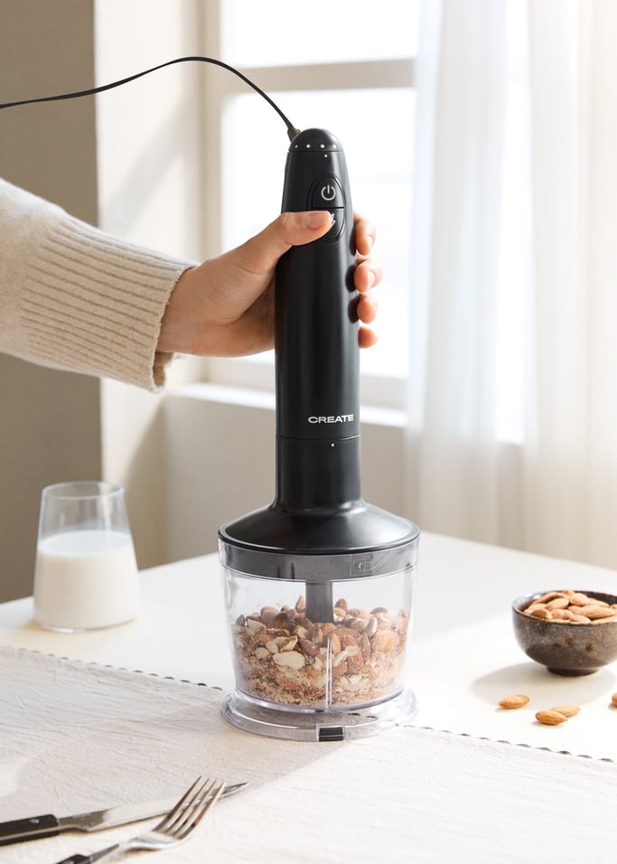 FULLMIX RETRO - 1000W Multifunction Hand Blender with Accessories, gallery image 2