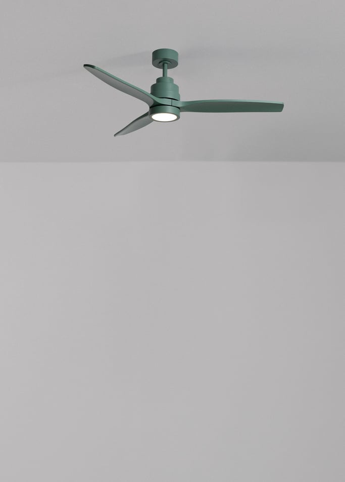 WIND STYLANCE - Quiet 40W ceiling fan with technical ABS blades, available in various sizes, gallery image 2