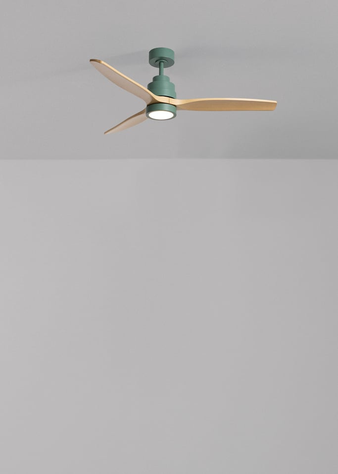 WIND STYLANCE - Quiet 40W ceiling fan with technical ABS blades, available in various sizes, gallery image 2