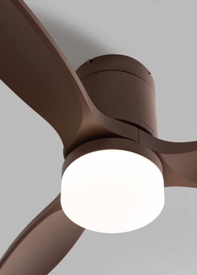 WIND CALM - Quiet 40W ceiling fan with technical ABS blades various sizes, gallery image 5