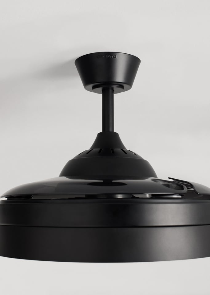 WIND CLEAR EDGE - 40W silent ceiling fan Ø107 cm with retractable blades and LED light, gallery image 7