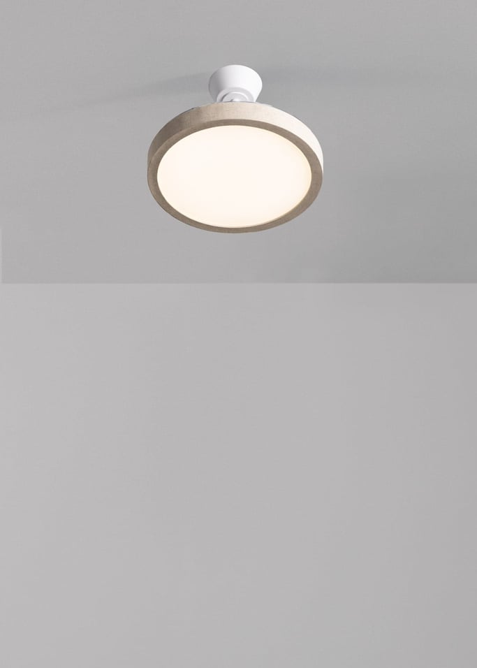 WIND CLEAR STUDIO - 40W ceiling fan, silent, with retractable blades and LED light, various sizes, gallery image 2