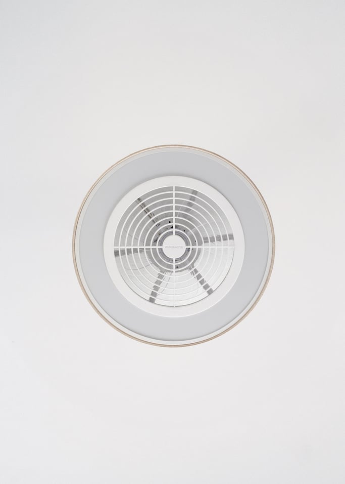 WIND CLEAR EASY - 40W silent ceiling fan Ø50 cm with hidden blades and LED light, gallery image 6