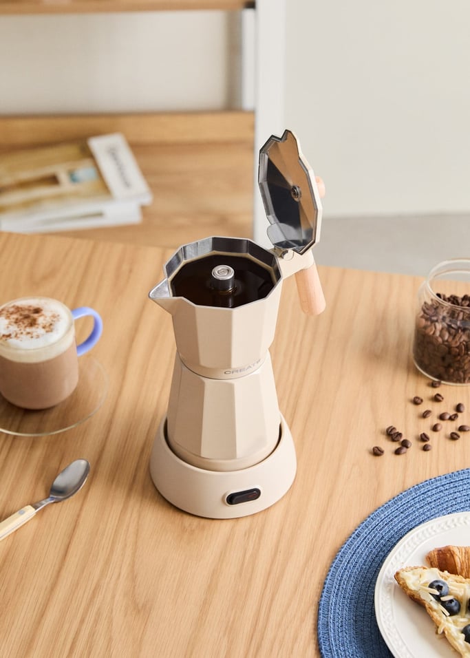 THERA MOKA ELECTRIC - Electric Moka Pot with Keep-Warm Function, gallery image 2