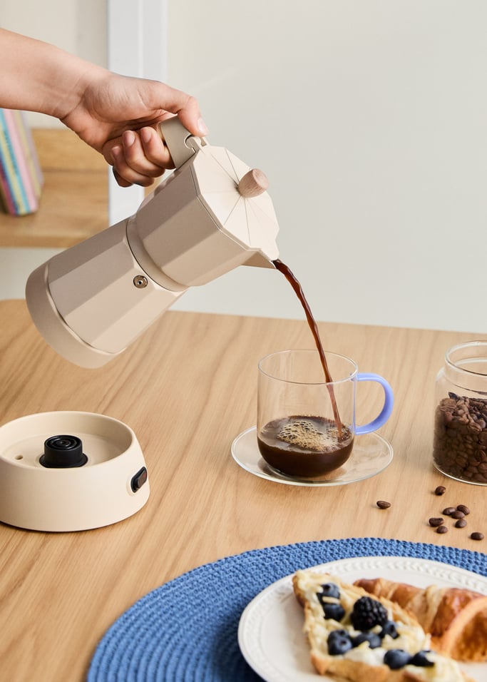 THERA MOKA ELECTRIC - Electric Moka Pot with Keep-Warm Function, gallery image 3