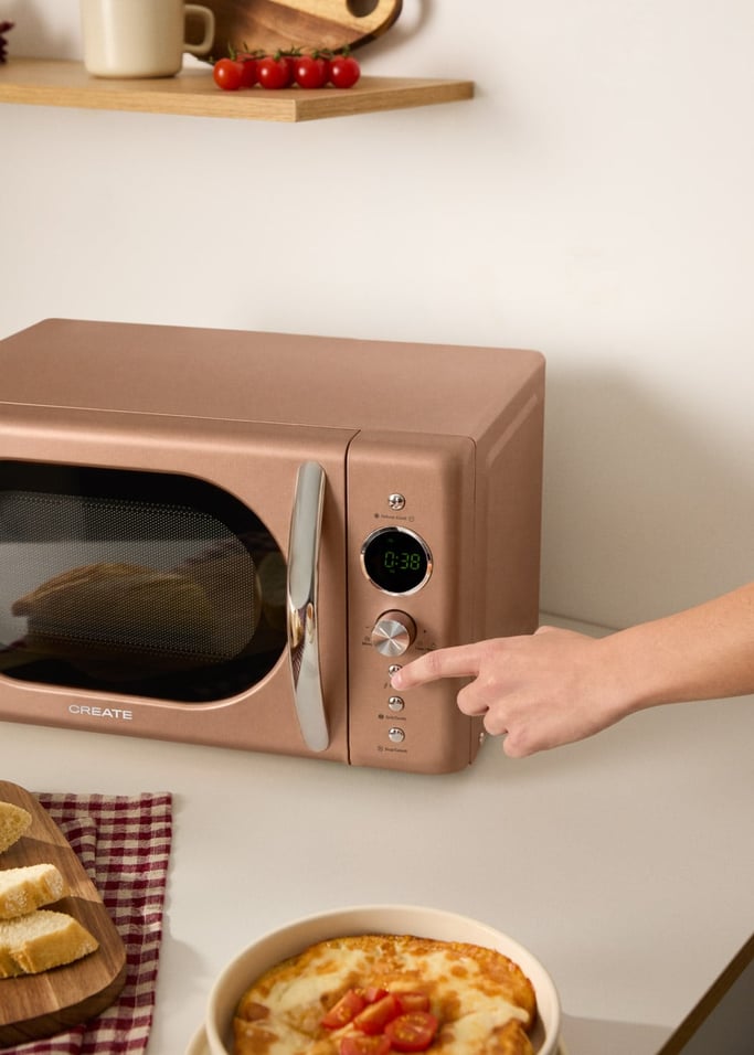 MICROWAVE RETRO - 20L digital grill microwave oven, 900W, gallery image 2