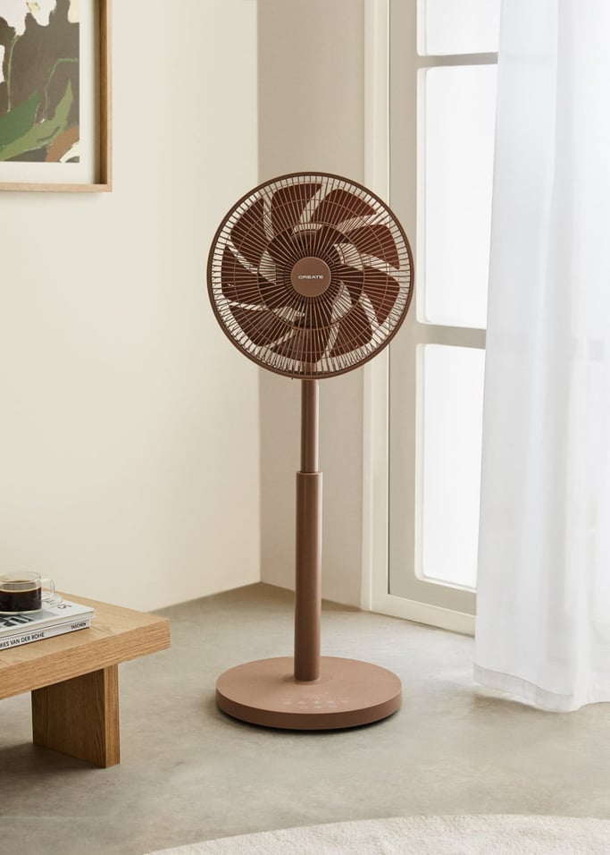 AIR STAND 3D - Ultra-quiet 30W 3D oscillating pedestal fan, gallery image 1