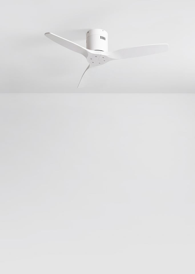 WIND CALM NATURAL WOOD - Silent 40W ceiling fan 100% wood, gallery image 2