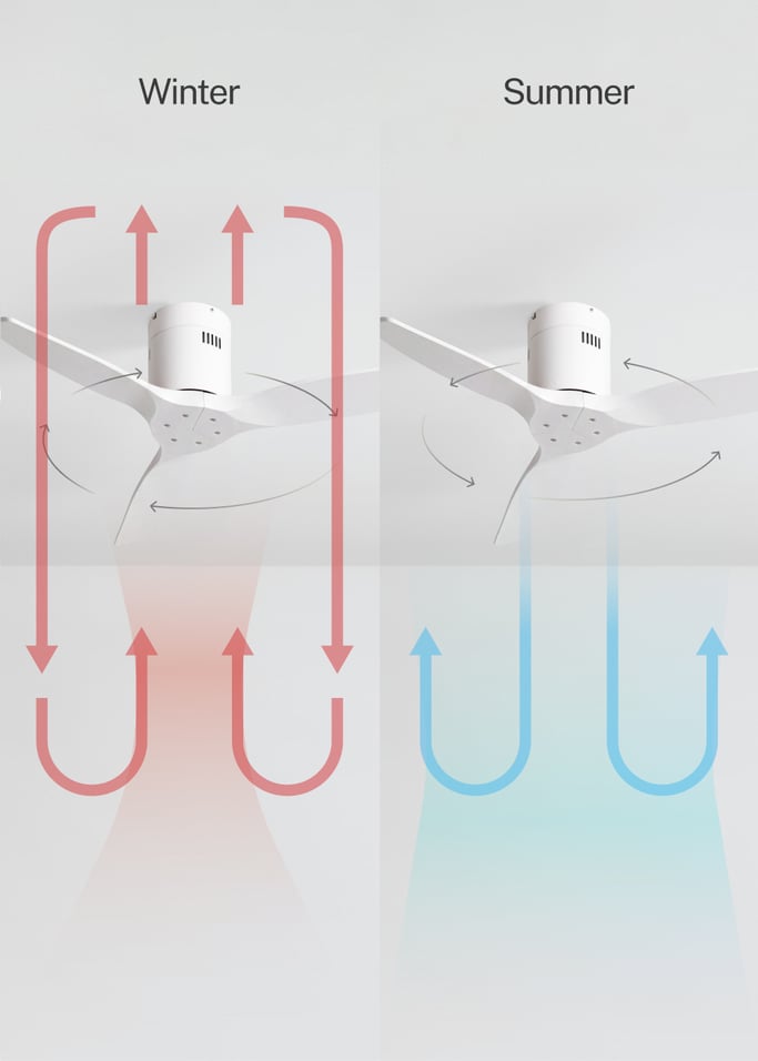 WIND CALM NATURAL WOOD - Silent 40W ceiling fan 100% wood, gallery image 3