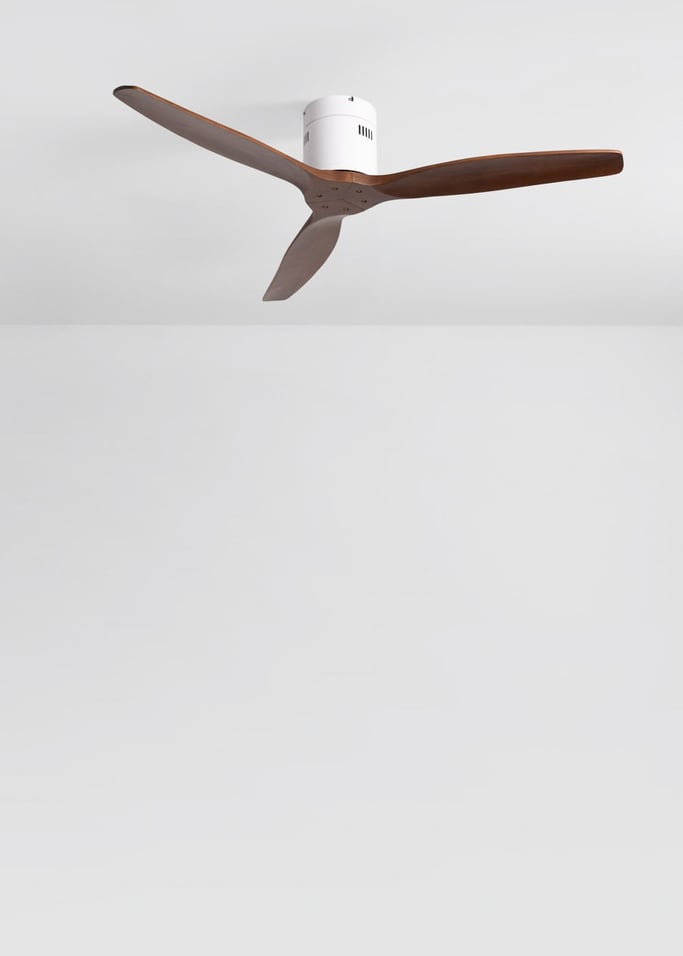 WIND CALM NATURAL WOOD - Silent 40W ceiling fan 100% wood, gallery image 2