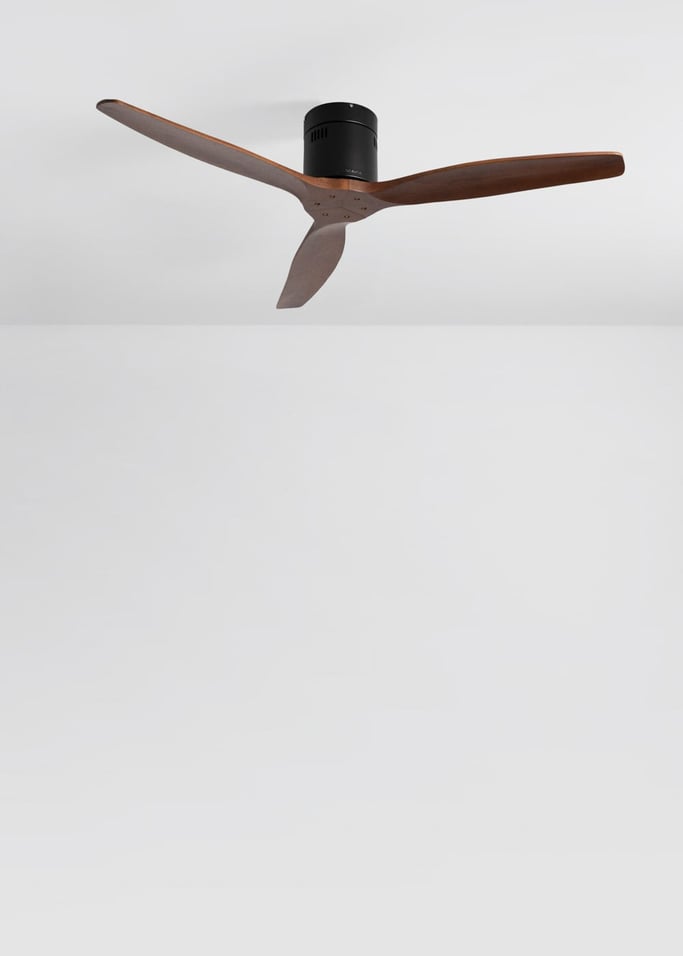 WIND CALM NATURAL WOOD - Silent 40W ceiling fan 100% wood, gallery image 2