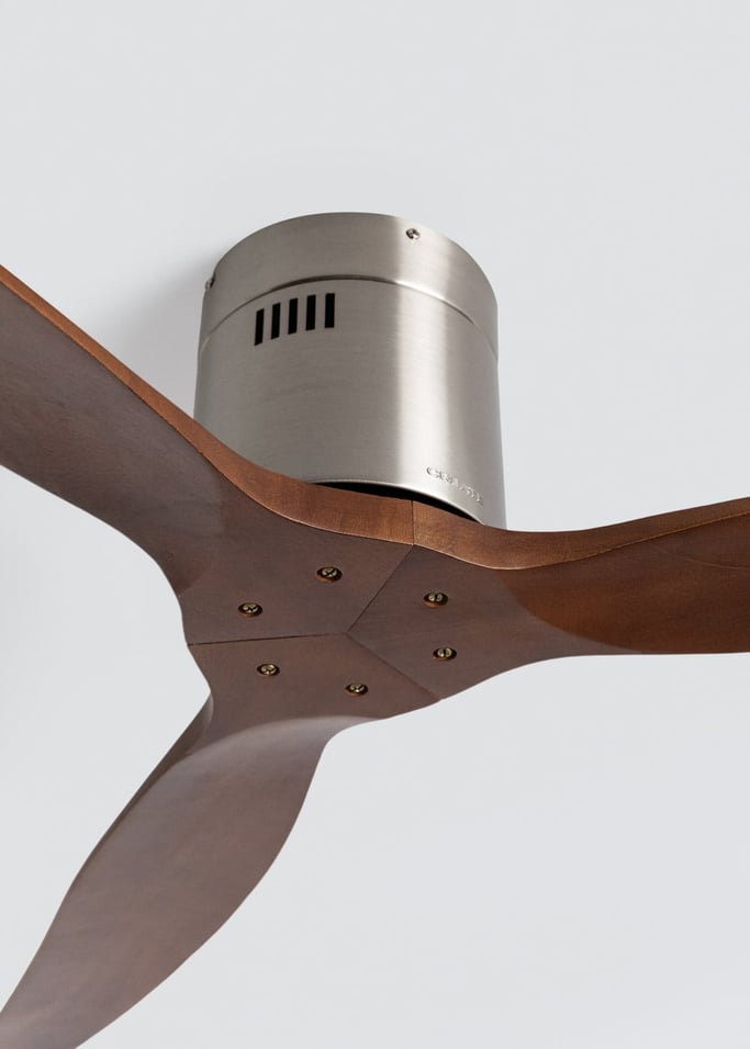 WIND CALM NATURAL WOOD - Silent 40W ceiling fan 100% wood, gallery image 4