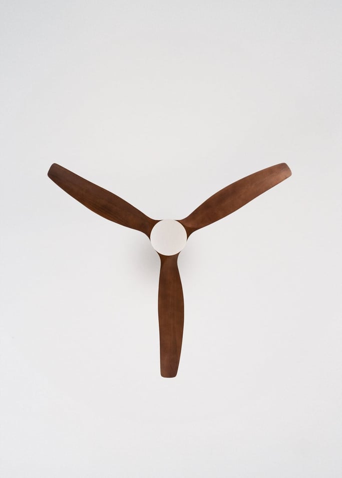 WIND CALM NATURAL WOOD - Silent 40W ceiling fan 100% wood, gallery image 5