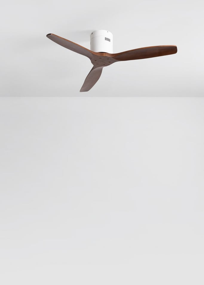 WIND CALM NATURAL WOOD - Silent 40W ceiling fan 100% wood, gallery image 2