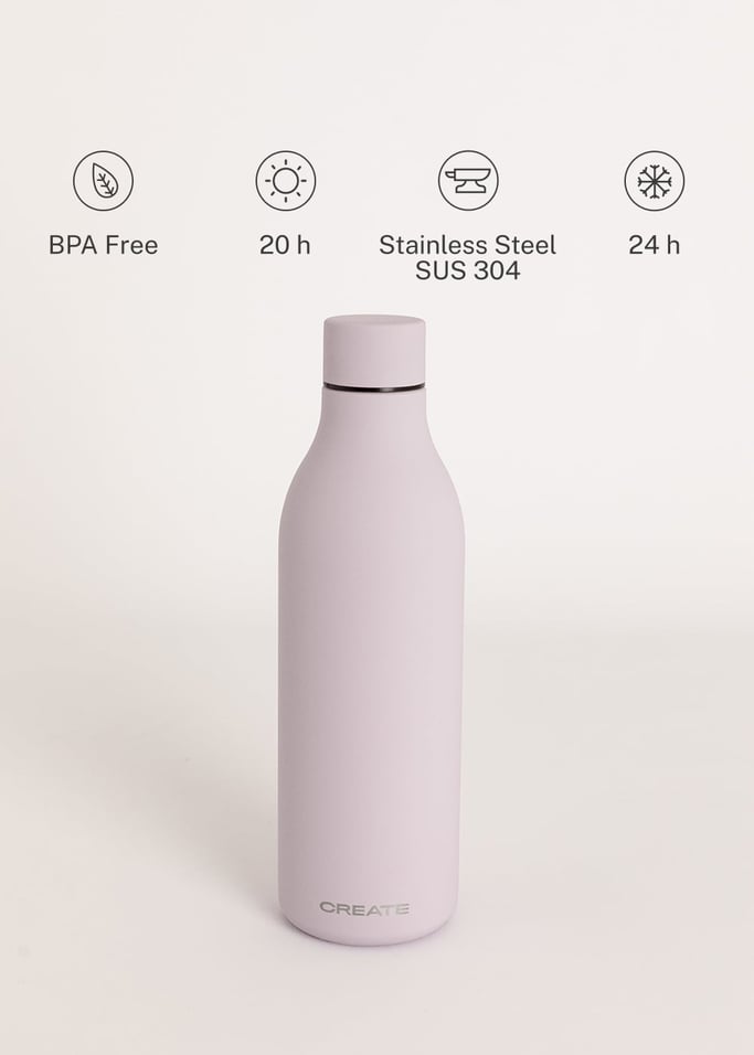 BOTTLE STUDIO - Stainless steel thermal bottle in various sizes, gallery image 2