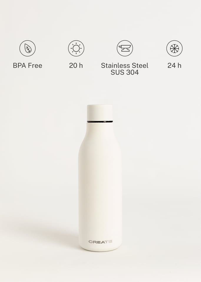BOTTLE STUDIO - Stainless steel thermal bottle in various sizes, gallery image 4