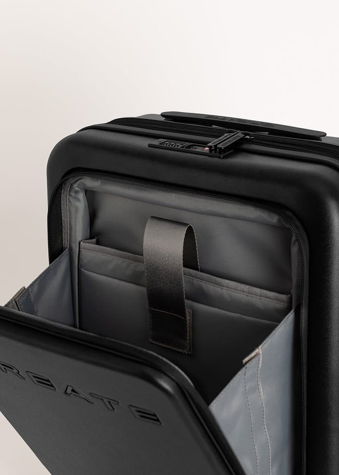 LUGGAGE STUDIO POCKET - Expandable polycarbonate hard-shell suitcase suitable for Low Cost airlines with TSA lock, gallery image 9
