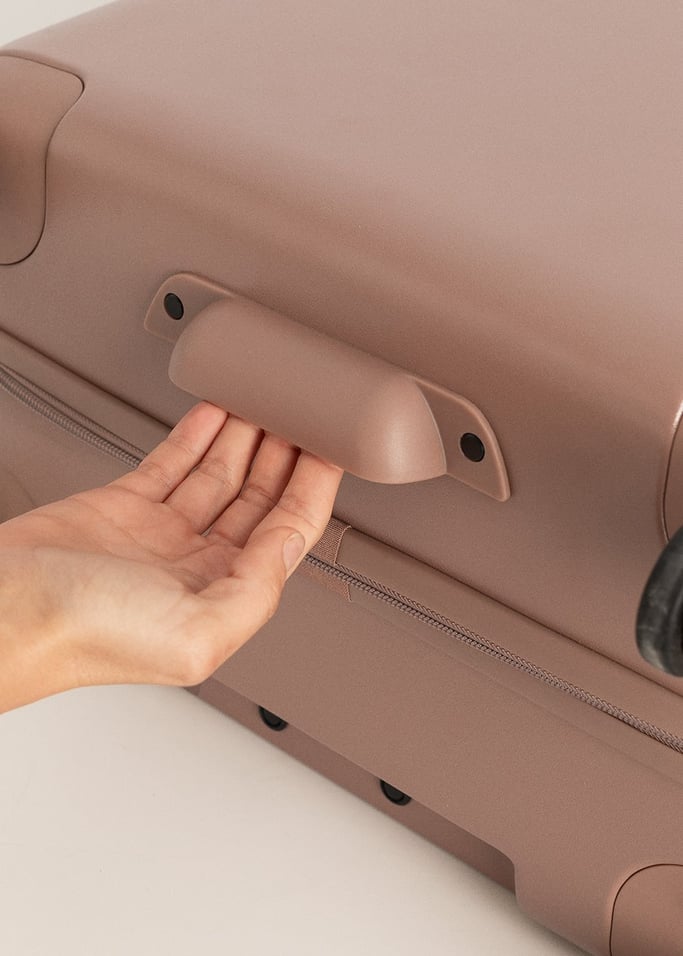 LUGGAGE STUDIO - Rigid polycarbonate suitcase with TSA lock and multidirectional wheels, gallery image 9