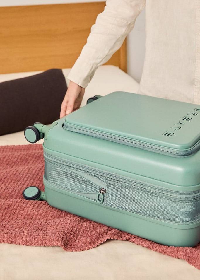 LUGGAGE STUDIO POCKET - Expandable polycarbonate hard-shell suitcase suitable for Low Cost airlines with TSA lock, gallery image 5