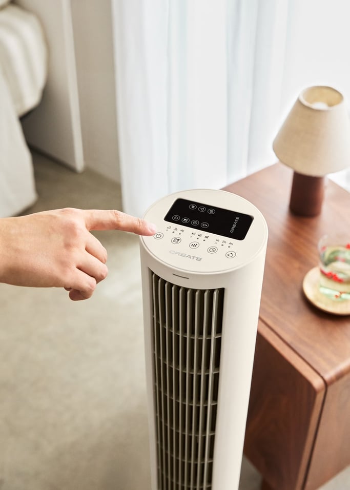 AIR TOWER LARGE - 60W oscillating tower fan, 100 cm height, gallery image 2