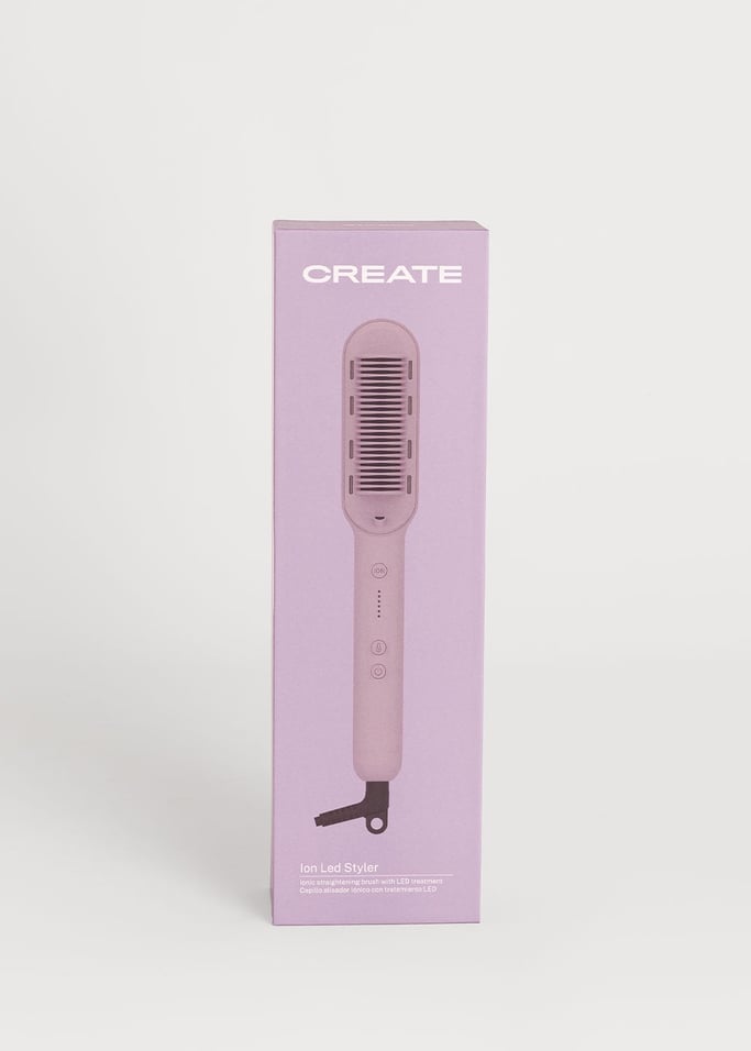 ION LED STYLER - Ionic straightening brush with LED treatment, gallery image 12