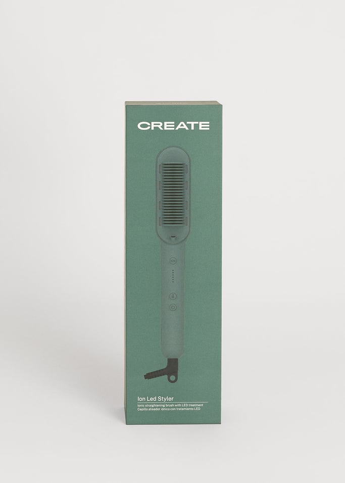 ION LED STYLER - Ionic straightening brush with LED treatment, gallery image 12