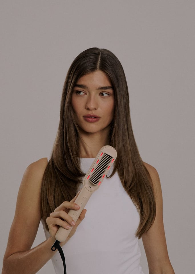 ION LED STYLER - Ionic straightening brush with LED treatment, gallery image 7
