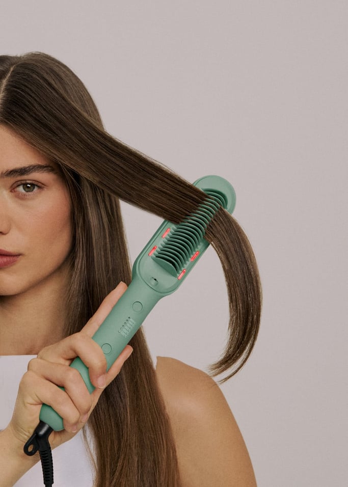 ION LED STYLER - Ionic straightening brush with LED treatment, gallery image 2