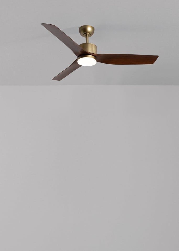WIND ASTORIA - Silent 43W Ø132 cm ceiling fan with LED light, gallery image 2