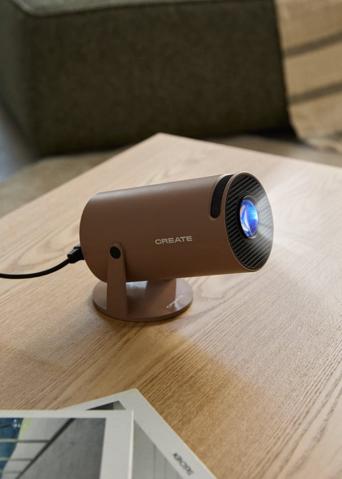 PROJECTOR STUDIO COMPACT - Smart HD projector with WiFi, Bluetooth and 180º rotation, gallery image 1