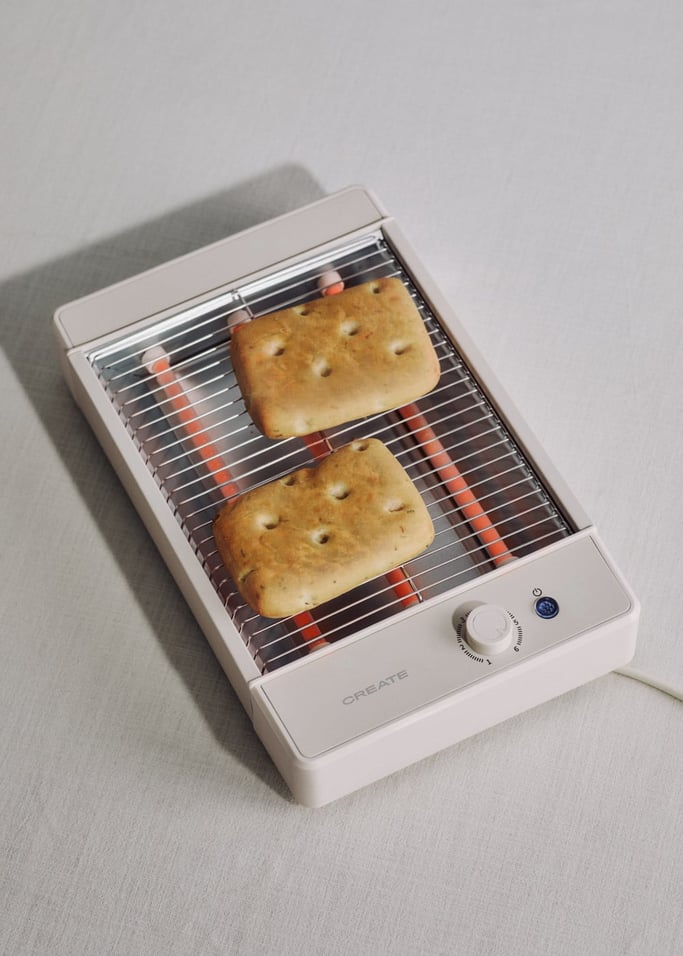 TOAST STUDIO FLAT - Horizontal stainless steel toaster with 3 heating elements, gallery image 4
