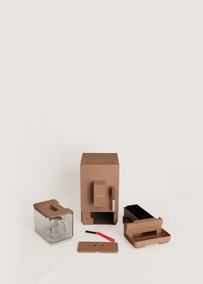 THERA MATIC - 20-bar superautomatic coffee machine with grinder and steam wand, gallery image 13