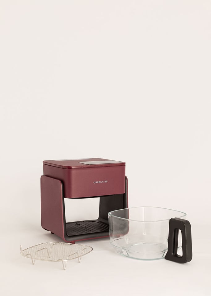 AIR FRYER STUDIO CRYSTAL - 4.2L Glass Air Fryer with Optional Steamer, gallery image 11