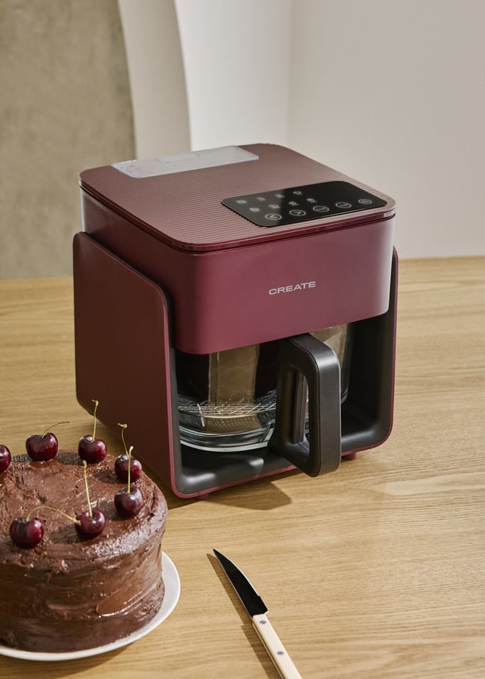 AIR FRYER STUDIO CRYSTAL - 4.2L Glass Air Fryer with Optional Steamer, gallery image 7