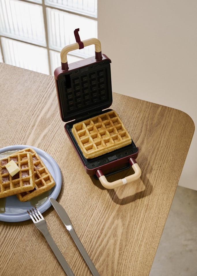 STONE STUDIO - Sandwich grill and waffle maker with removable plates, gallery image 2