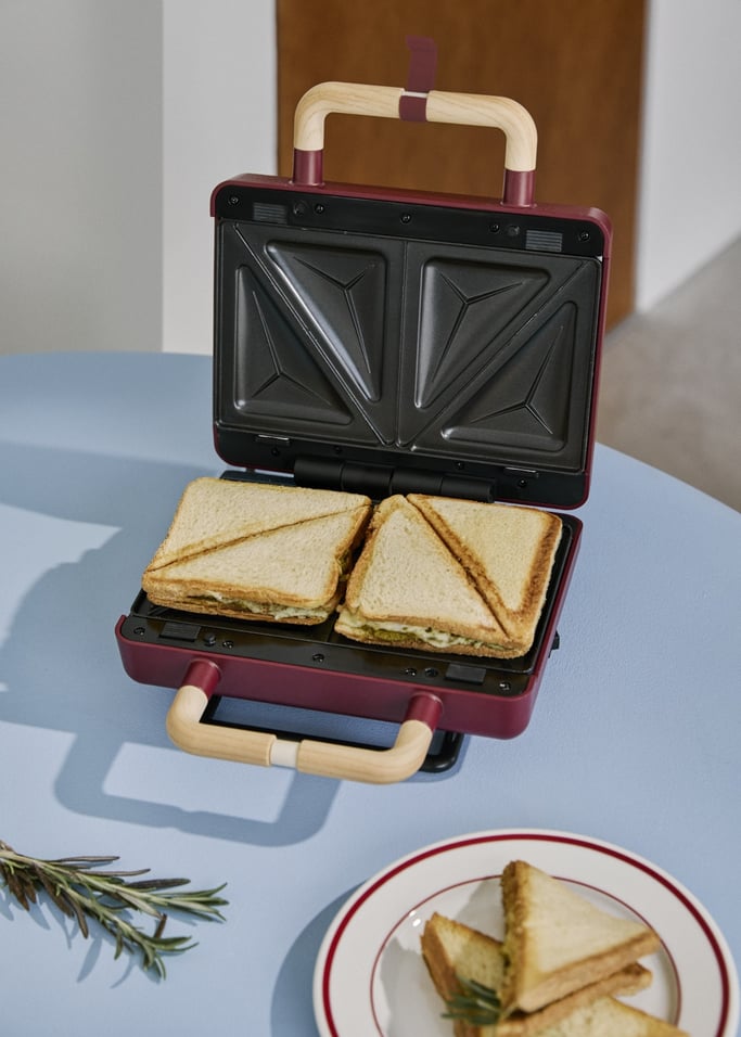 STONE STUDIO - Sandwich grill and waffle maker with removable plates, gallery image 3