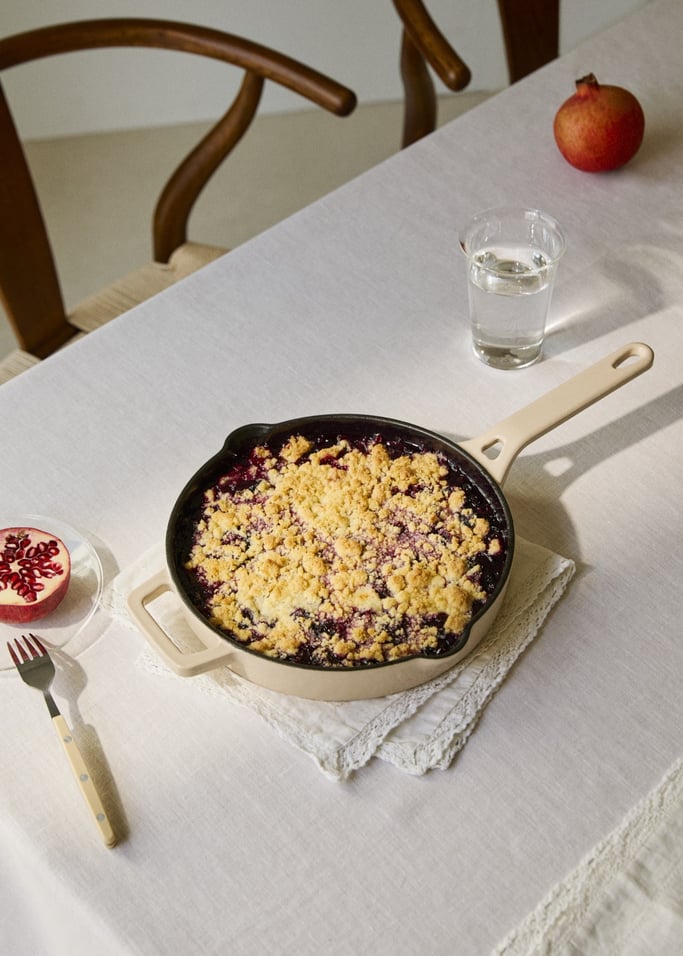 IRON PAN - Ø26 cm enameled cast iron skillet, gallery image 1