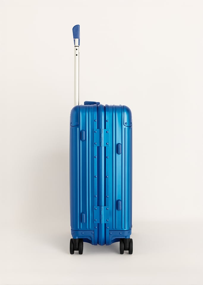 LUGGAGE ALUMINIUM - Aluminium hard-shell suitcase with TSA lock and multidirectional wheels, gallery image 13