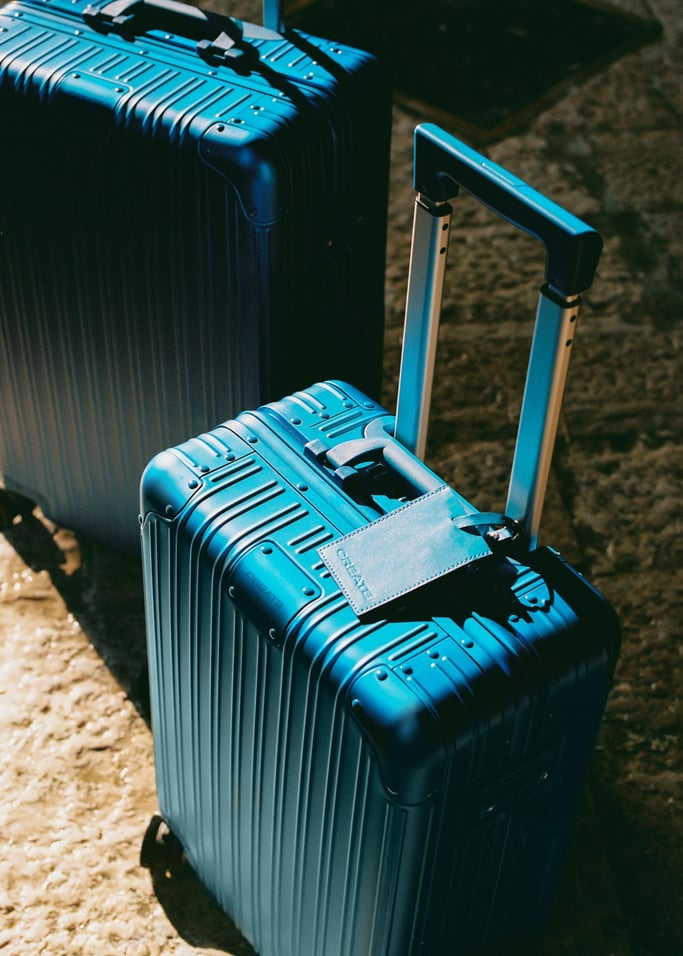 LUGGAGE ALUMINIUM - Aluminium hard-shell suitcase with TSA lock and multidirectional wheels, gallery image 2