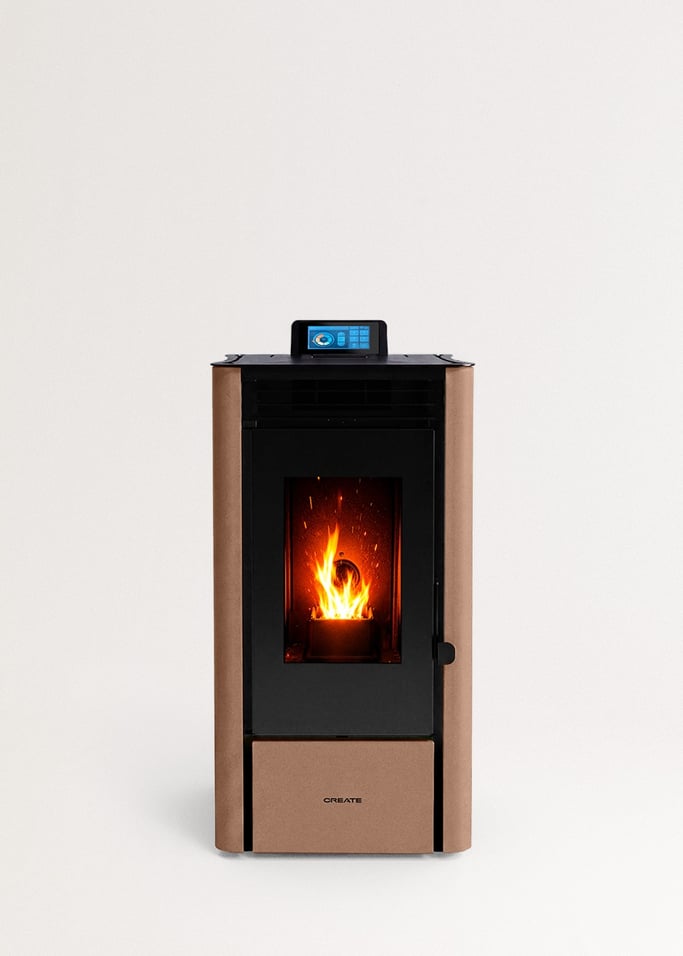 WARM PELLET CONNECT - 10 kw indoor smoke-free pellet stove with wifi, gallery image 2