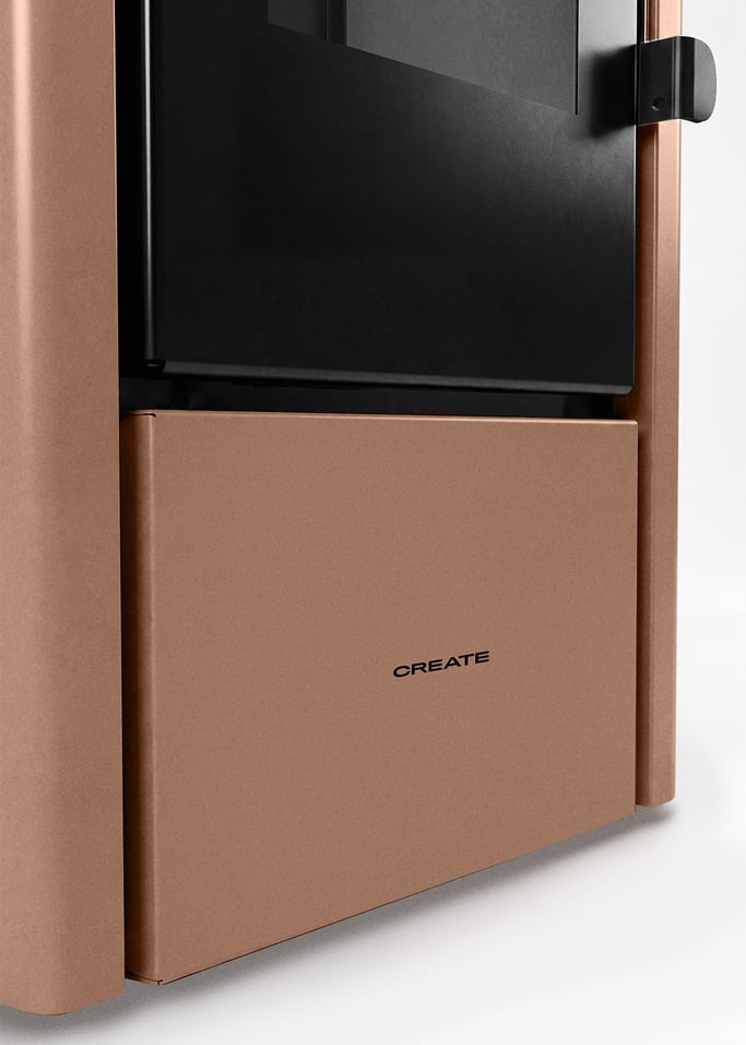 WARM PELLET CONNECT - 10 kw indoor smoke-free pellet stove with wifi, gallery image 5