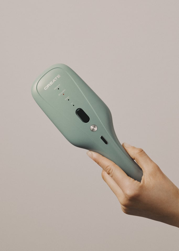 HAIRCARE LED BRUSH 4 in 1 - 4-in-1 hair treatment brush with LED therapy, ionic technology, EMS and LLLT laser, gallery image 3