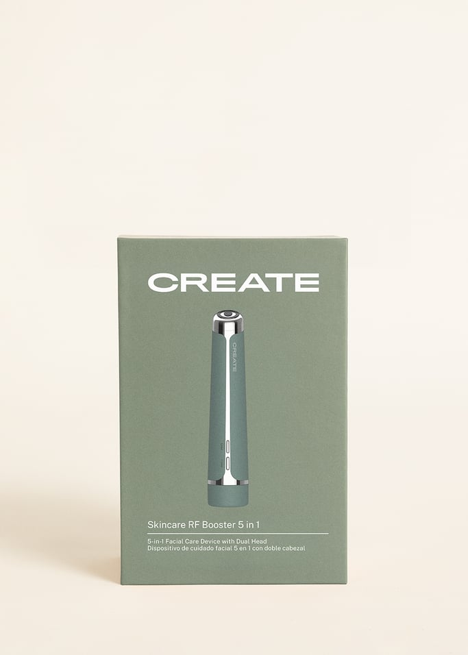 SKINCARE RF BOOSTER 5 in 1 - 5-in-1 Facial Care Device with Dual Head, RF, EMS, Airshot and LED, gallery image 15