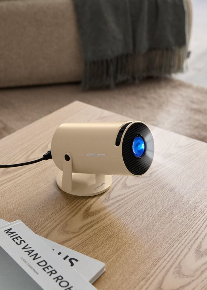 PROJECTOR STUDIO COMPACT - Smart HD projector with WiFi, Bluetooth and 180º rotation, gallery image 1