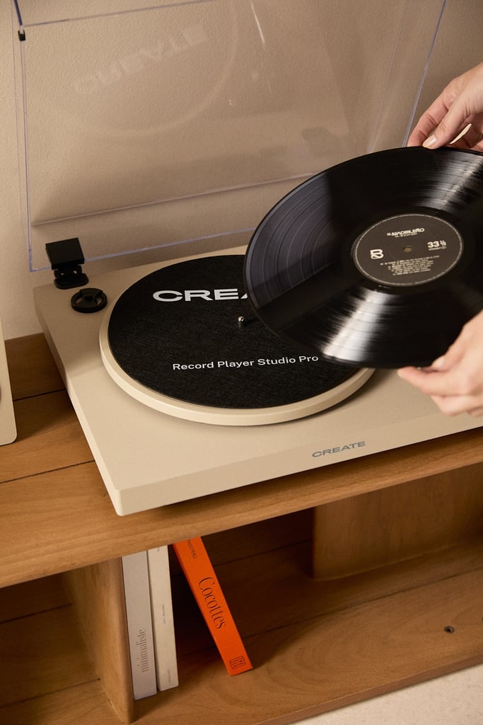 RECORD PLAYER STUDIO PRO - Record Player with 2 External Speakers, Bluetooth and RCA Output, gallery image 5